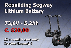 euro 669,00 inc vat segway rebuilding batteries